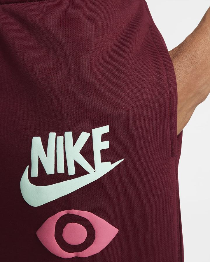 Pantalones Nike Sportswear French Terry Hombre Burdeos | WFJGI-8021