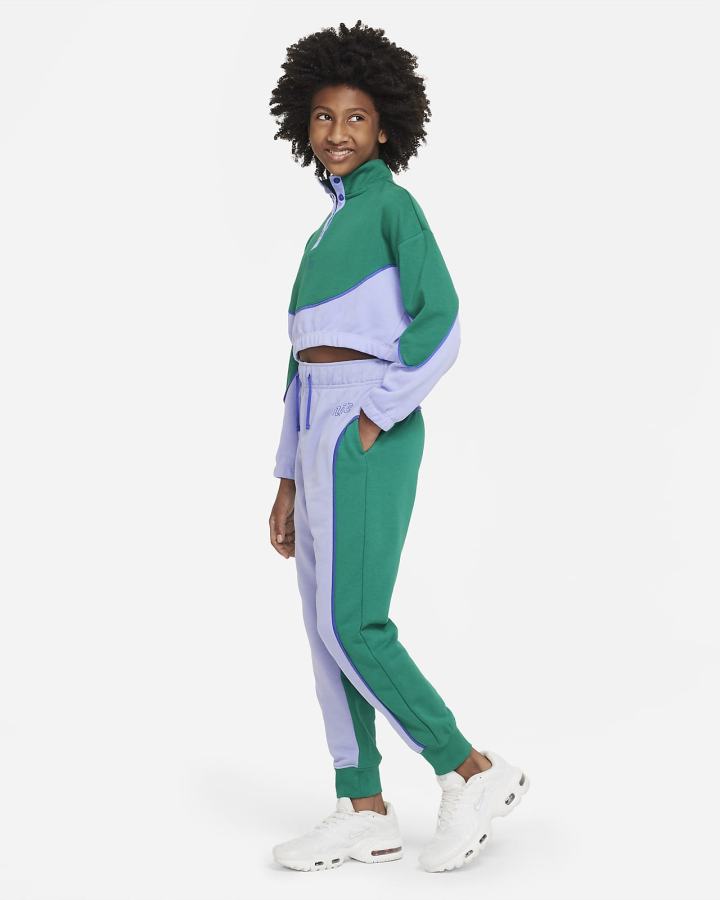 Pantalones Nike Sportswear Icon Clash Kids Niña Verde Menta | WVMJK-8247