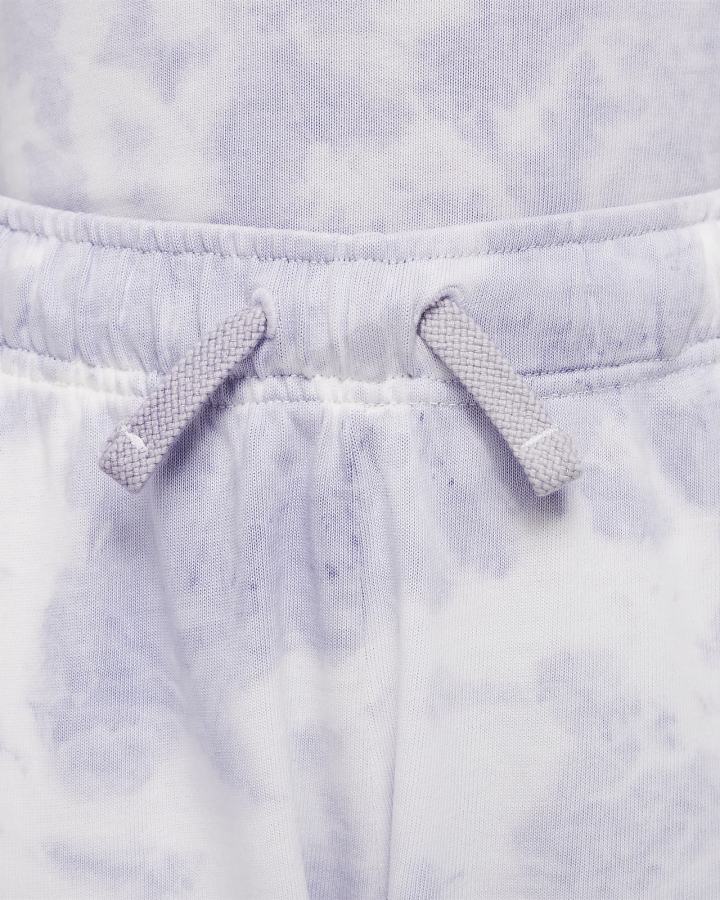 Pantalones Nike Sportswear Kids Niña Moradas Blancas | WIPHF-2580
