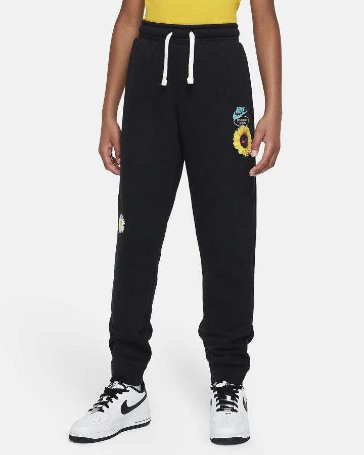 Pantalones Nike Sportswear Kids Niño Negras Turquesa | JYCQS-9548