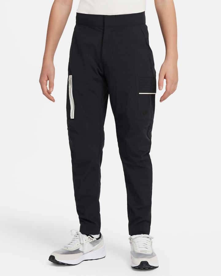 Pantalones Nike Sportswear Kids Utility Niño Negras | PHDVS-7920