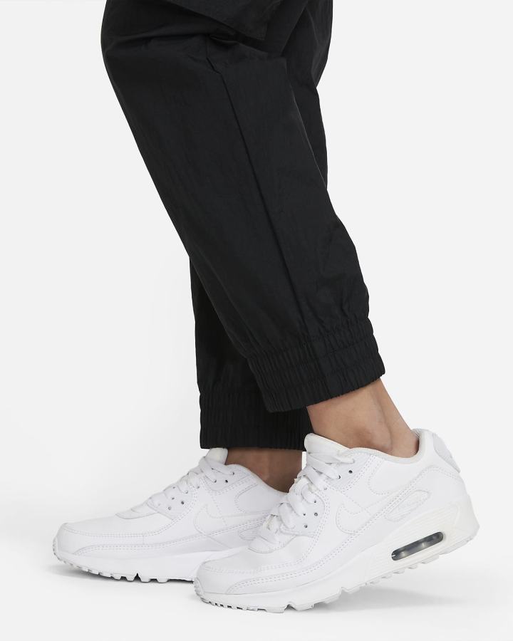 Pantalones Nike Sportswear Kids Woven Cargo Niña Negras Blancas | MZGJN-4835