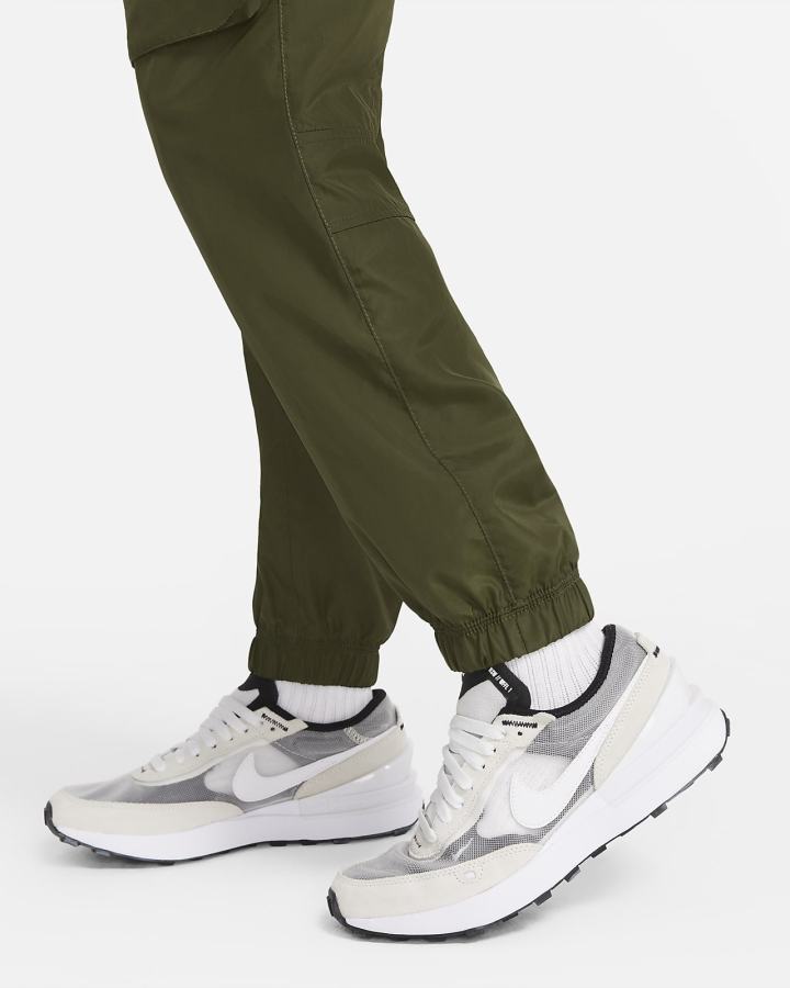 Pantalones Nike Sportswear Kids Woven Utility Niño Verde Negras | KAPDN-8920