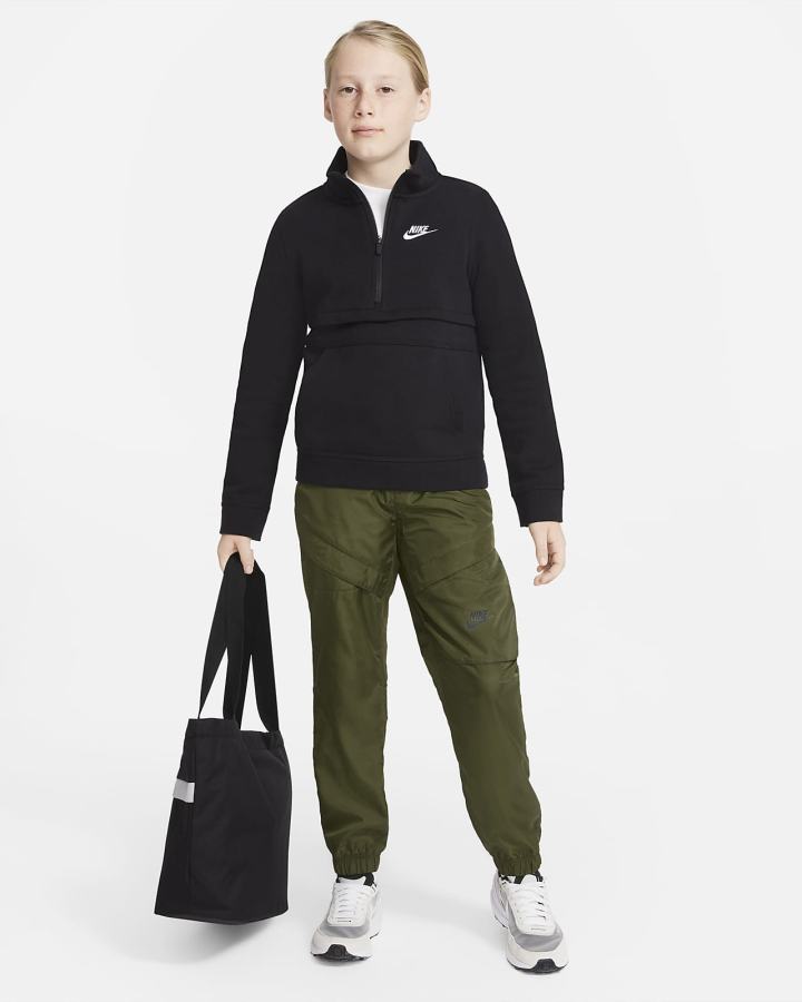 Pantalones Nike Sportswear Kids Woven Utility Niño Verde Negras | KAPDN-8920
