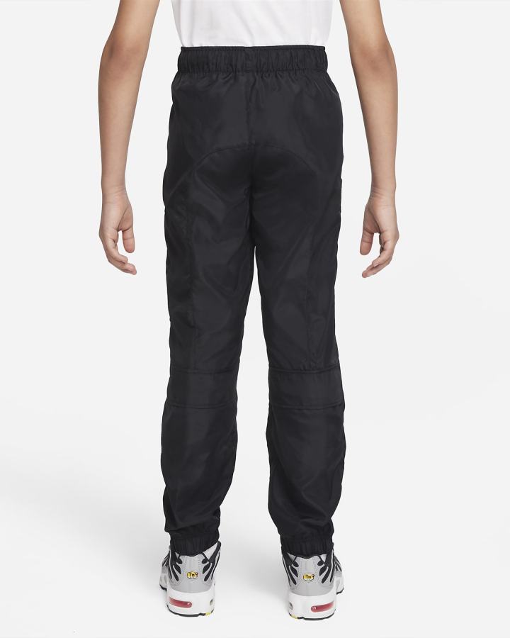 Pantalones Nike Sportswear Kids Woven Utility Niño Negras Blancas | VQBOG-2753