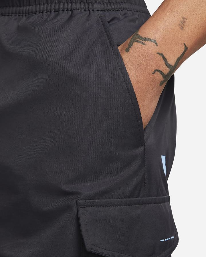 Pantalones Nike Sportswear Sport Essentials+ Woven Hombre Negras Blancas | EKCQM-7135