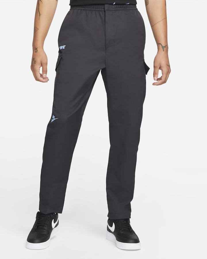 Pantalones Nike Sportswear Sport Essentials+ Woven Hombre Negras Blancas | EKCQM-7135
