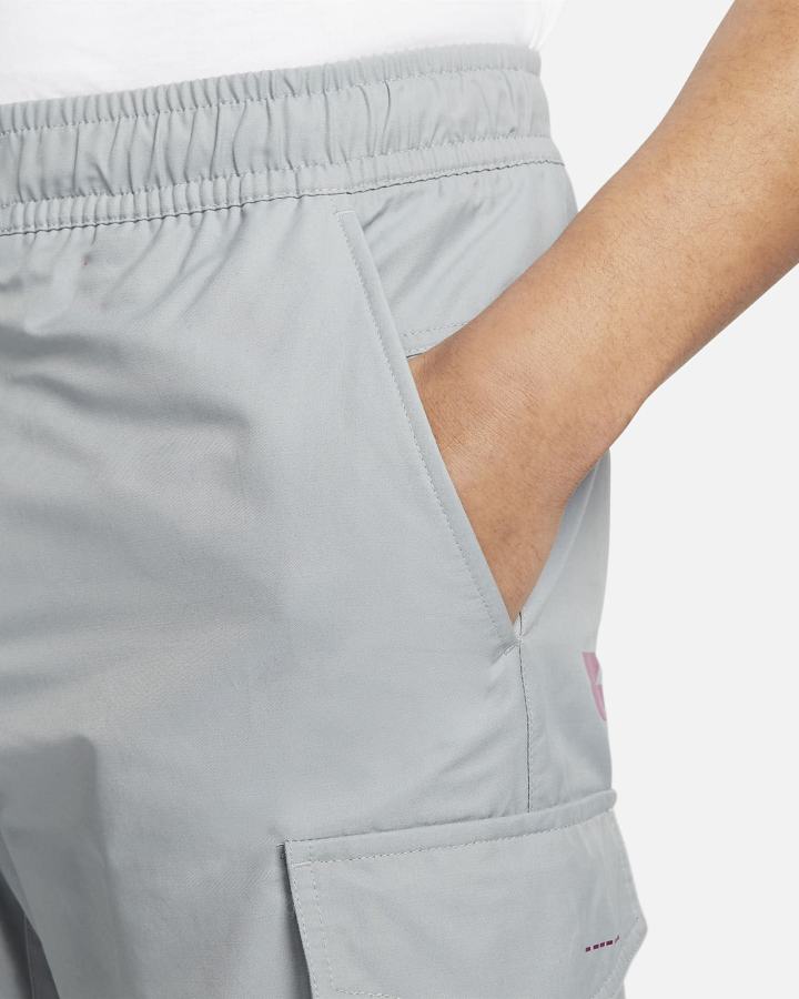 Pantalones Nike Sportswear Sport Essentials+ Woven Hombre Gris Verde | HDFSY-5084
