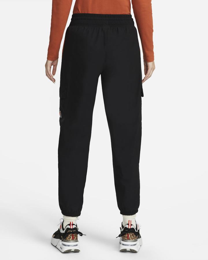 Pantalones Nike Sportswear Sports Utility Woven Cargo Mujer Negras Naranjas | NZIKS-4016