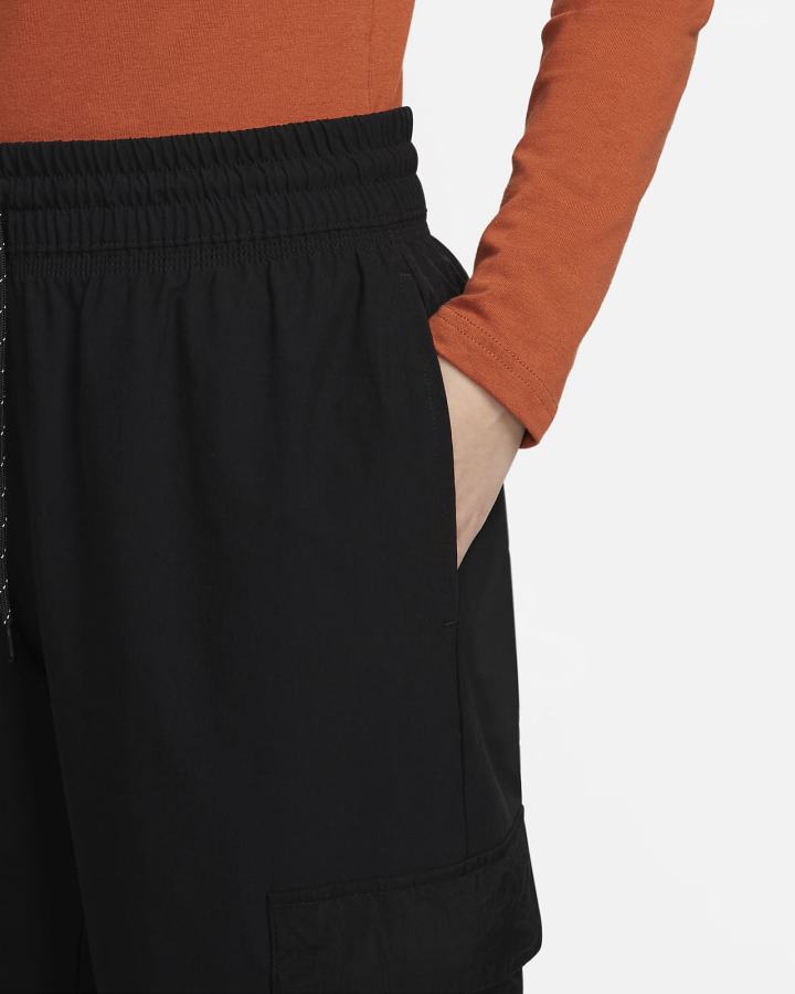 Pantalones Nike Sportswear Sports Utility Woven Cargo Mujer Negras Naranjas | NZIKS-4016