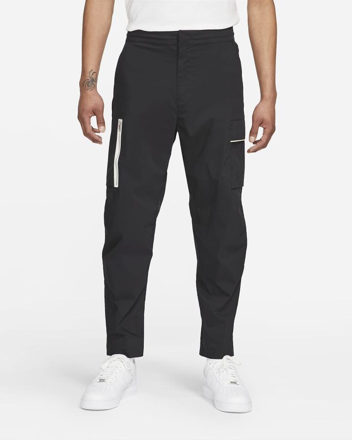 Pantalones Nike Sportswear Style Essentials Woven Unlined Cargo Hombre Negras Plateadas | AJHVO-4763