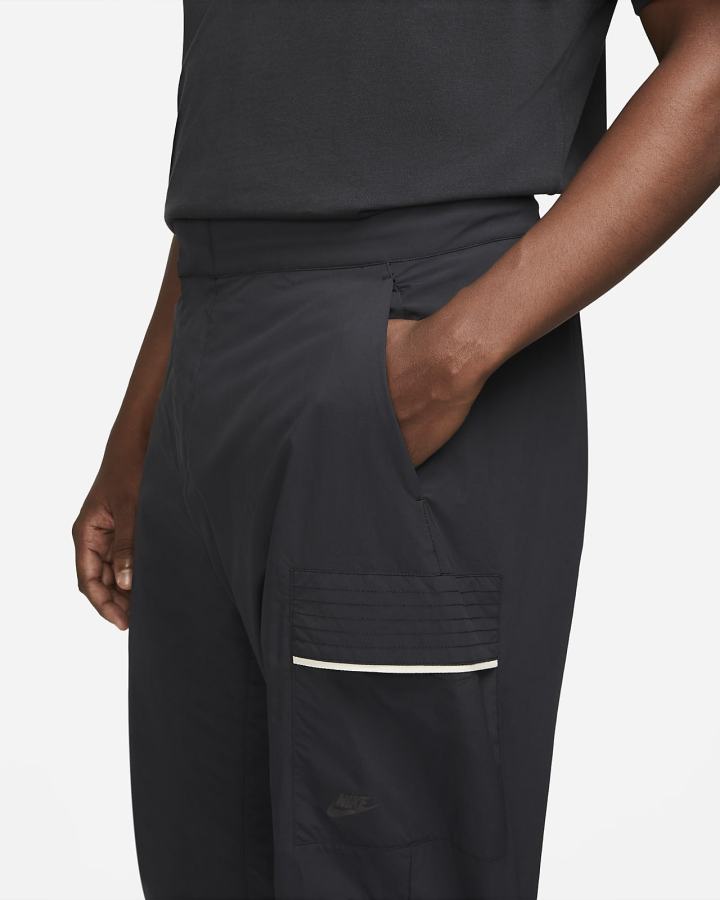 Pantalones Nike Sportswear Style Essentials Utility Hombre Negras Plateadas Negras | ONEAY-4765