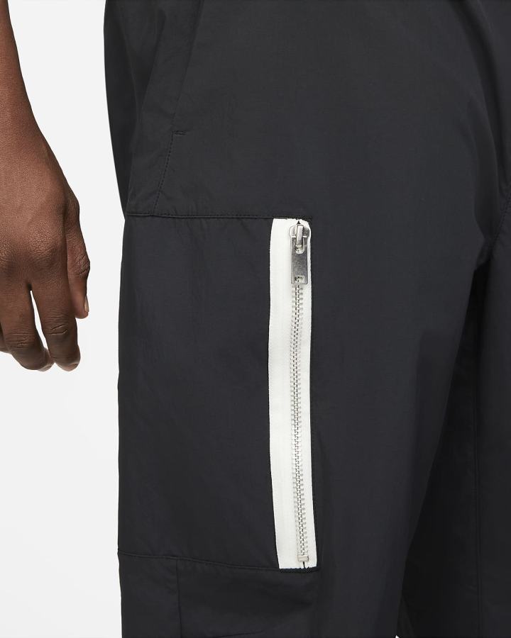 Pantalones Nike Sportswear Style Essentials Utility Hombre Negras Plateadas Negras | ONEAY-4765
