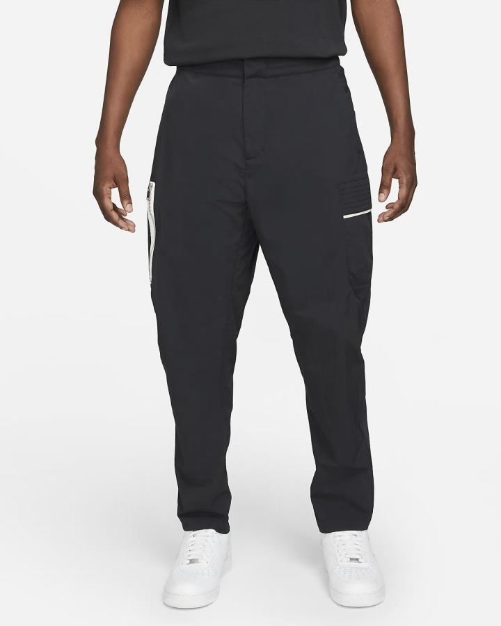 Pantalones Nike Sportswear Style Essentials Utility Hombre Negras Plateadas Negras | ONEAY-4765