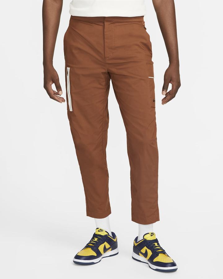 Pantalones Nike Sportswear Style Essentials Woven Unlined Cargo Hombre Plateadas | WDSTU-1728