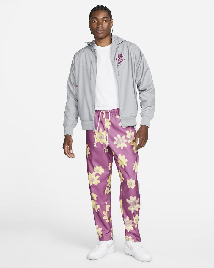 Pantalones Nike Sportswear Tearaway Hombre Burdeos Claro Blancas | FBWZT-9850