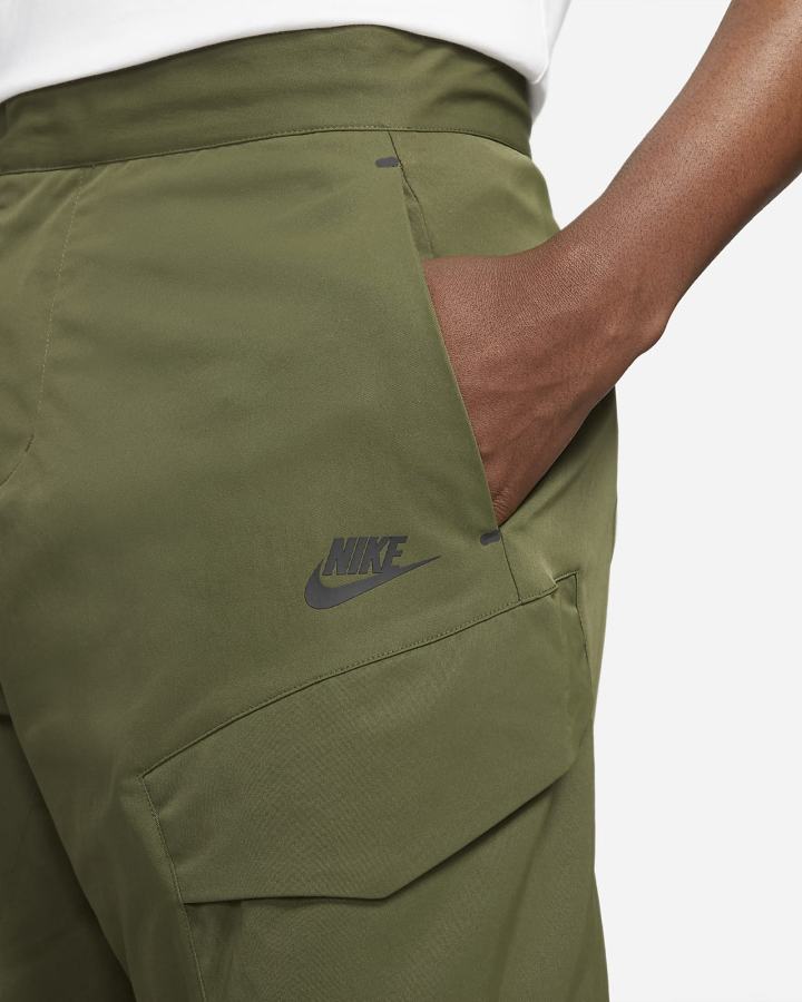 Pantalones Nike Sportswear Tech Essentials Woven Unlined Cargo Hombre Verde Negras | AEHDB-7245