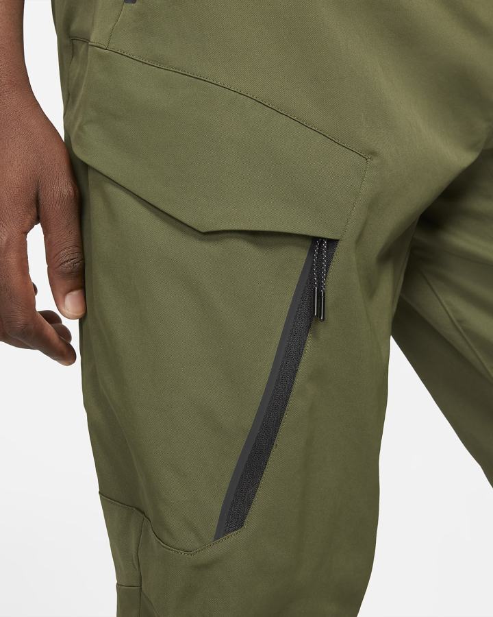 Pantalones Nike Sportswear Tech Essentials Woven Unlined Cargo Hombre Verde Negras | AEHDB-7245