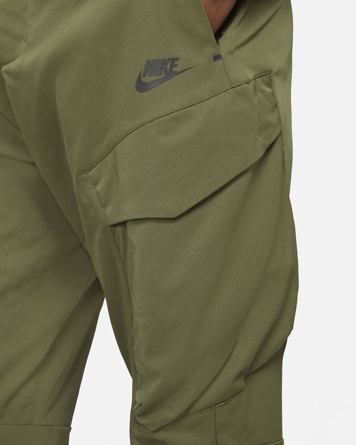 Pantalones Nike Sportswear Tech Essentials Woven Unlined Cargo Hombre Verde Negras | AEHDB-7245