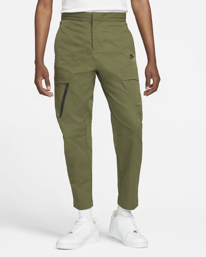 Pantalones Nike Sportswear Tech Essentials Woven Unlined Cargo Hombre Verde Negras | AEHDB-7245