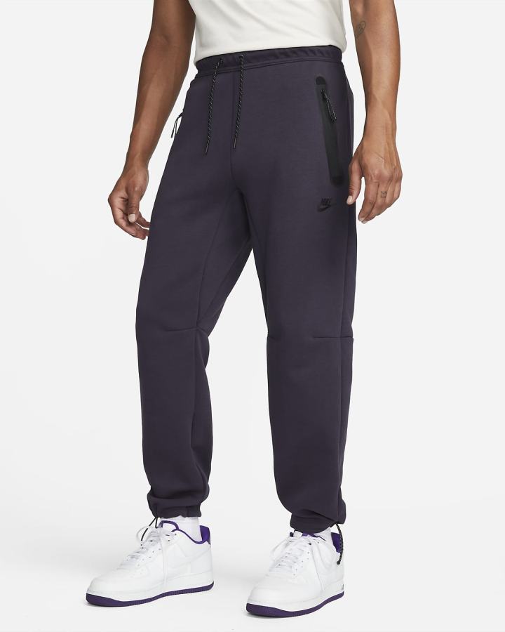 Pantalones Nike Sportswear Tech Fleece Hombre Moradas Negras | FEVUT-5208