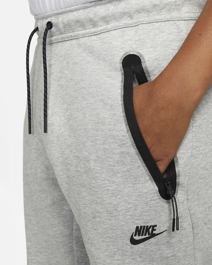 Pantalones Nike Sportswear Tech Fleece Hombre Gris Oscuro Negras | KUVJF-5048