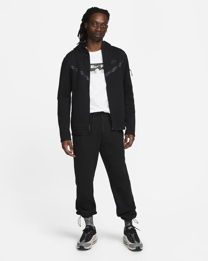 Pantalones Nike Sportswear Tech Fleece Hombre Negras | WSHNT-7139