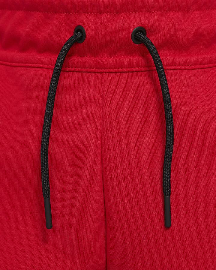 Pantalones Nike Sportswear Tech Fleece Kids Niño Rojas Negras | MHXAR-3412