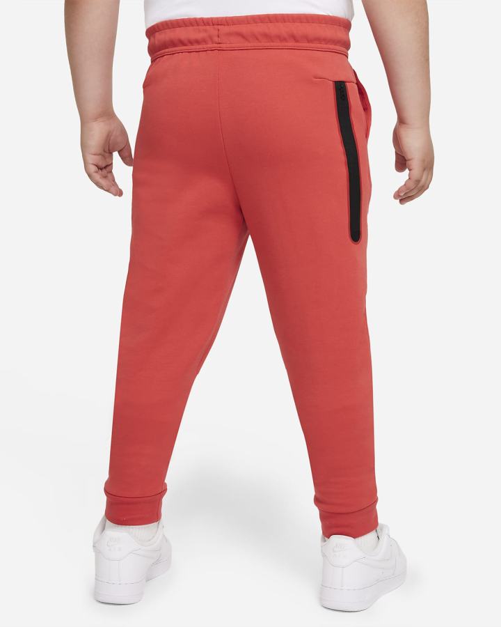 Pantalones Nike Sportswear Tech Fleece Kids Niño Naranjas | NDHJU-2817