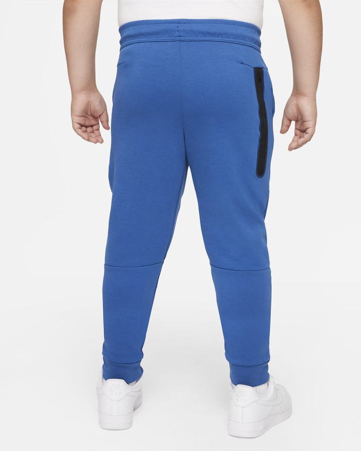 Pantalones Nike Sportswear Tech Fleece Kids Niño Azules Oscuro Beige Claro | NOKMH-1476