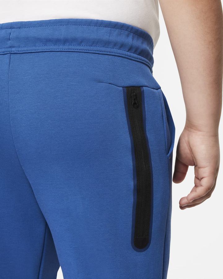 Pantalones Nike Sportswear Tech Fleece Kids Niño Azules Oscuro Beige Claro | NOKMH-1476