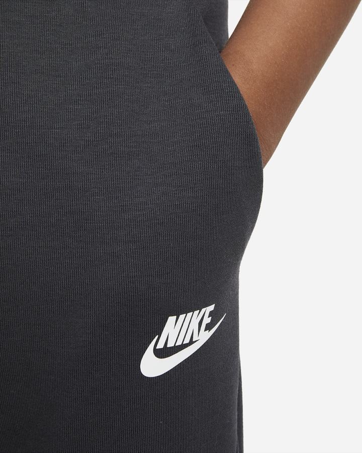 Pantalones Nike Sportswear Tech Fleece Kids Niño Gris Oscuro Verde Claro | PXSQU-5087