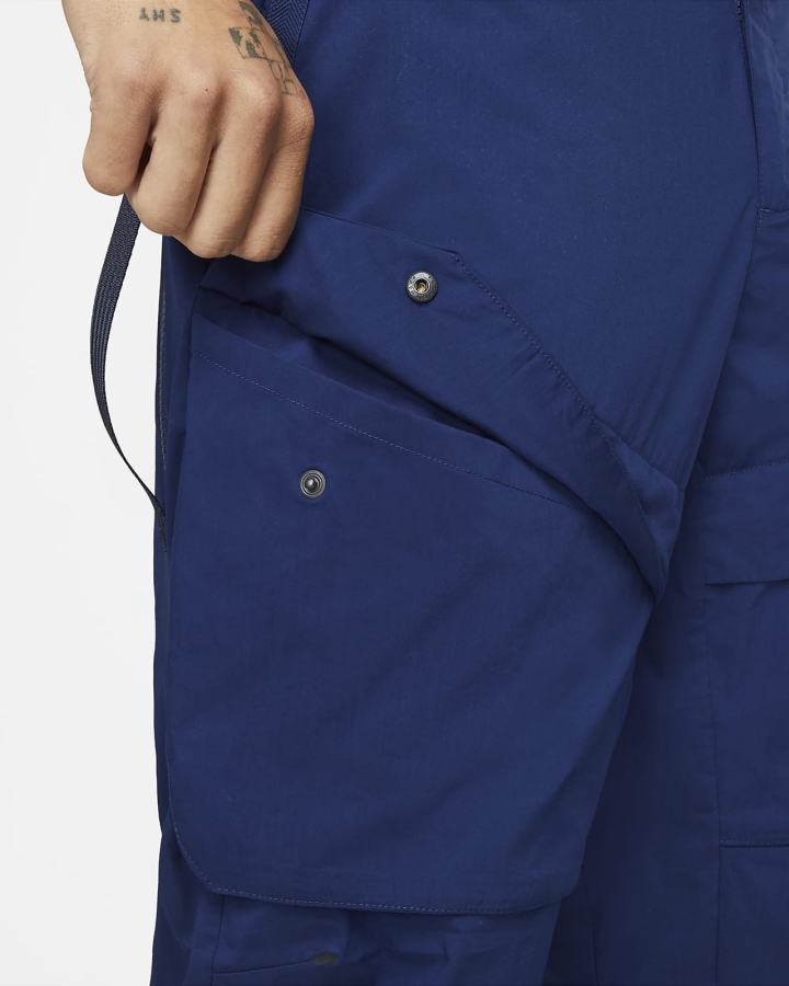 Pantalones Nike Sportswear Tech Pack Unlined Woven Cargo Hombre Azules Blancas | TVGXS-0352