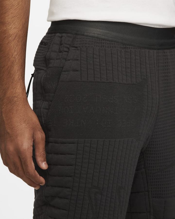 Pantalones Nike Sportswear Therma-FIT ADV Tech Pack Engineered Fleece Hombre Gris Oscuro | GSEYI-7196