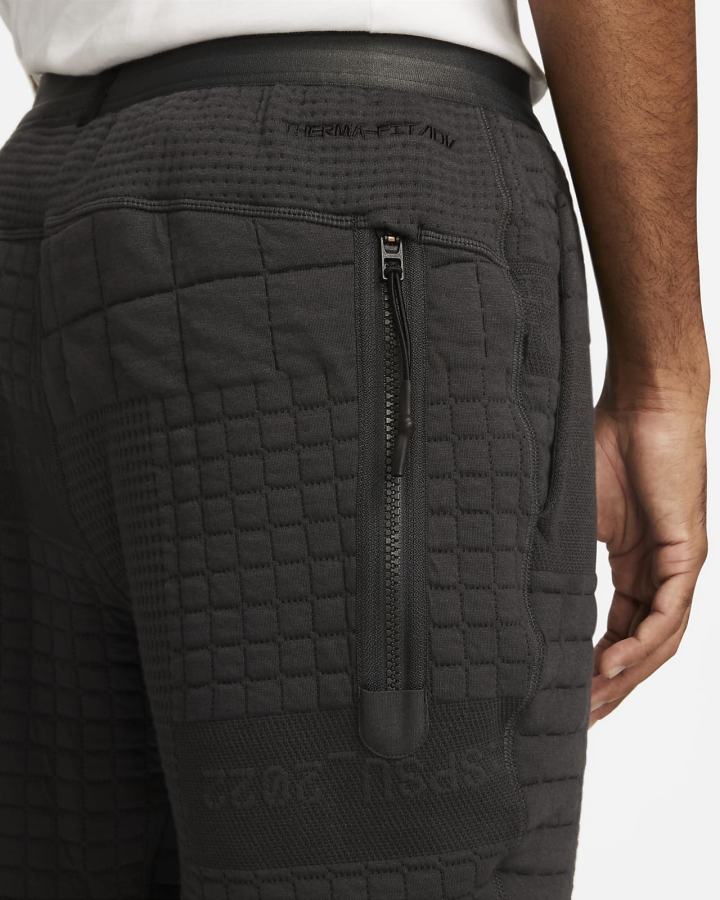 Pantalones Nike Sportswear Therma-FIT ADV Tech Pack Engineered Fleece Hombre Gris Oscuro | GSEYI-7196