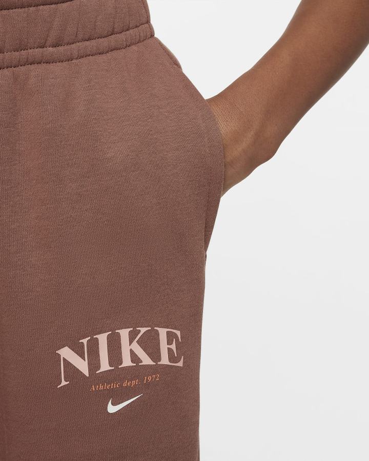 Pantalones Nike Sportswear Trend Kids Fleece Niña Marrones | JNUSW-8520