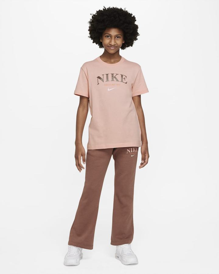 Pantalones Nike Sportswear Trend Kids Fleece Niña Marrones | JNUSW-8520