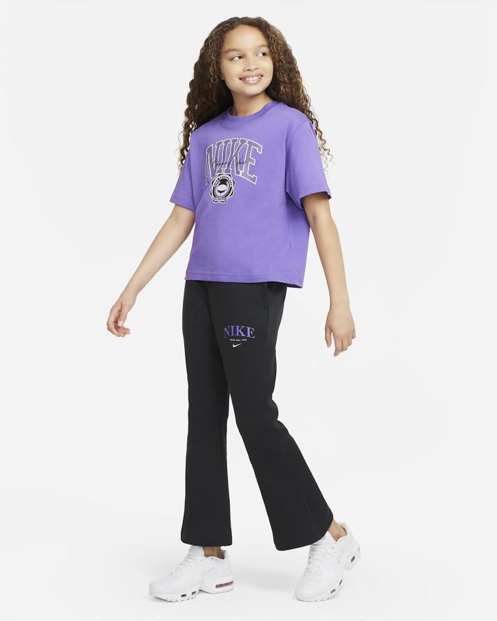Pantalones Nike Sportswear Trend Kids Fleece Niña Negras | XENPZ-4619