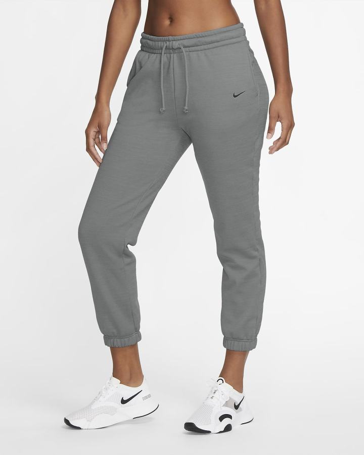 Pantalones Nike Therma-FIT All Time Training Mujer Gris Negras | GSPVU-3980