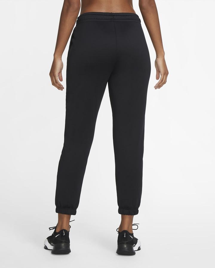 Pantalones Nike Therma-FIT All Time Training Mujer Negras Blancas | LICSX-0874
