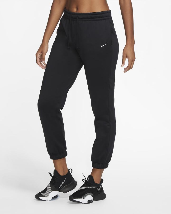 Pantalones Nike Therma-FIT All Time Training Mujer Negras Blancas | LICSX-0874