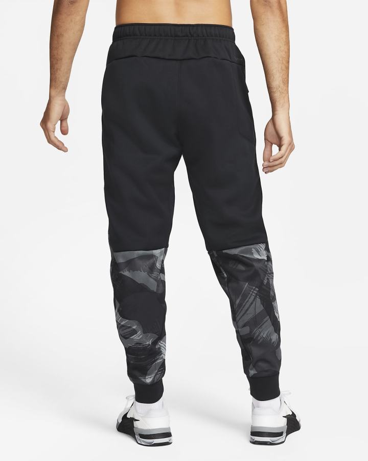 Pantalones Nike Therma-FIT Camo Tapered Training Hombre Negras | BGPVT-6352