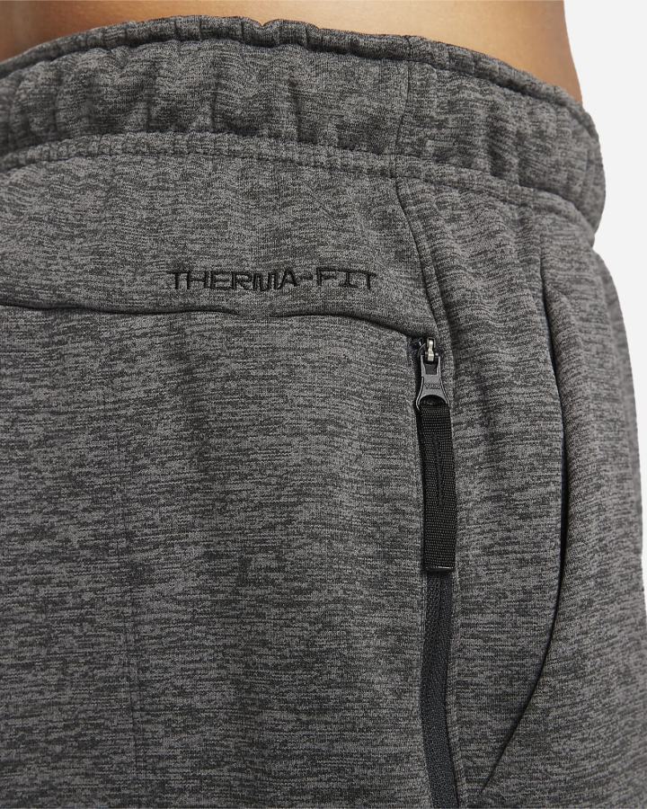 Pantalones Nike Therma-FIT Fitness Hombre Gris Negras | IQAXW-6104