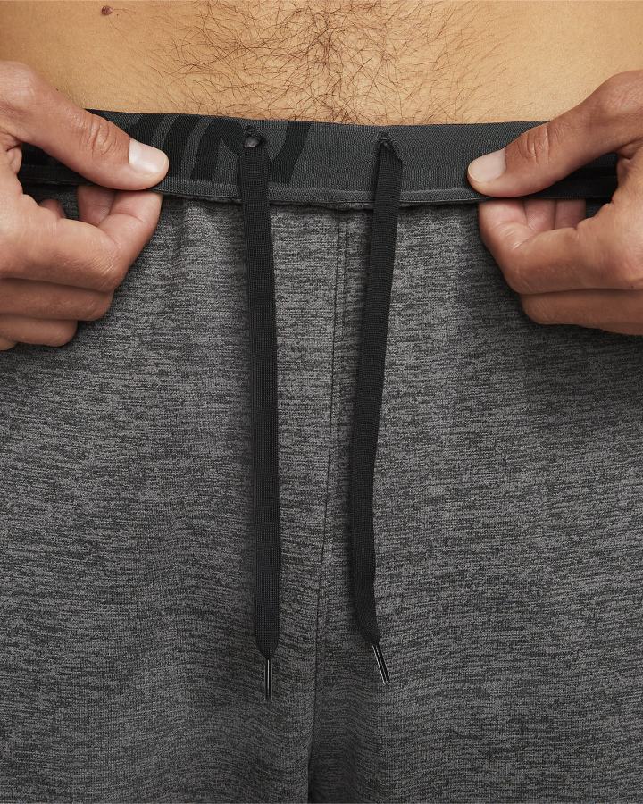 Pantalones Nike Therma-FIT Fitness Hombre Gris Negras | IQAXW-6104