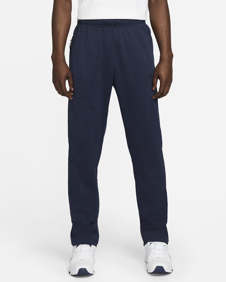 Pantalones Nike Therma-FIT Fitness Hombre Obsidian Negras | NYJXB-5374