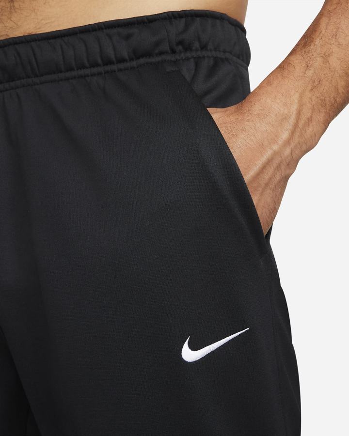 Pantalones Nike Therma-FIT Fitness Hombre Negras Blancas | WXUME-9571