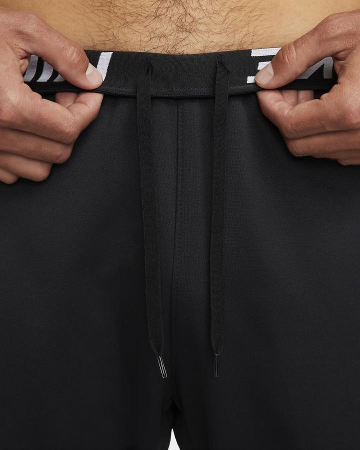 Pantalones Nike Therma-FIT Fitness Hombre Negras Blancas | WXUME-9571