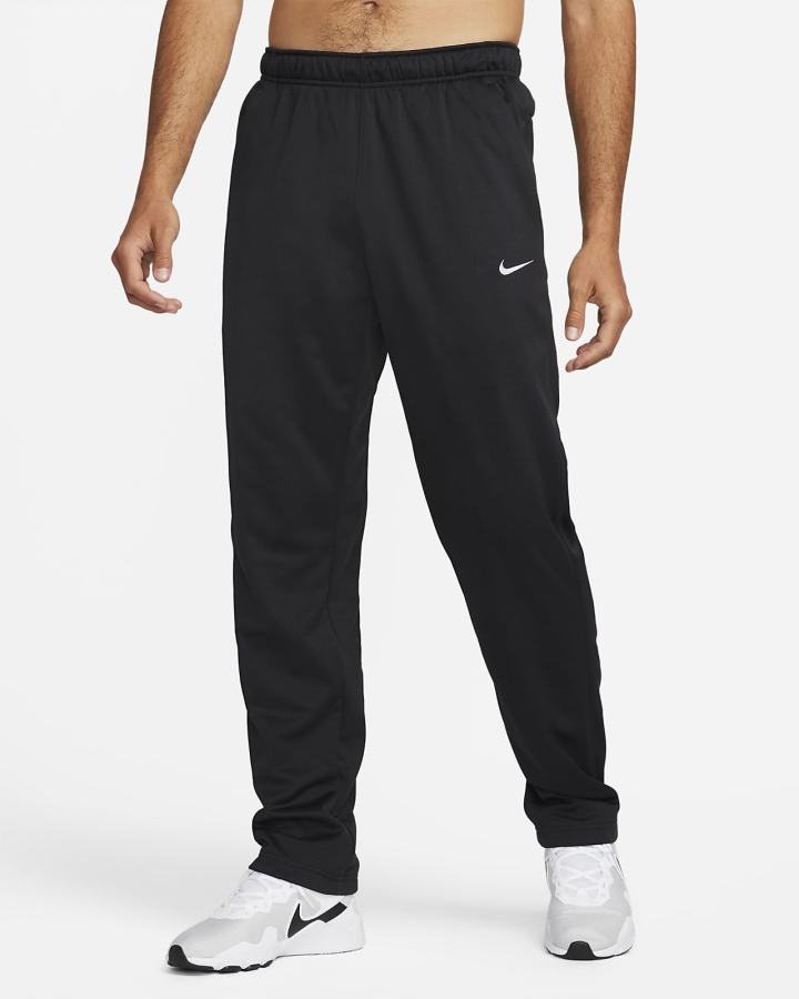 Pantalones Nike Therma-FIT Fitness Hombre Negras Blancas | WXUME-9571
