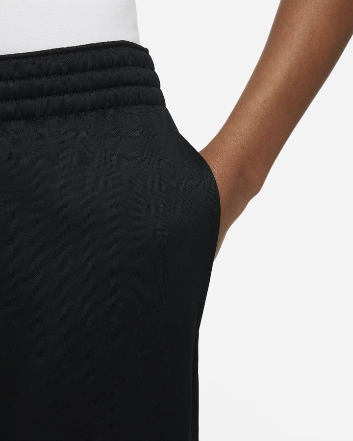 Pantalones Nike Therma-FIT Kids Basketball (Extended Size) Niño Negras Blancas | DEALP-8635