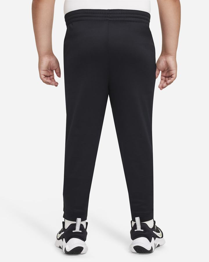 Pantalones Nike Therma-FIT Kids Basketball (Extended Size) Niño Negras Blancas | FAWZK-2609